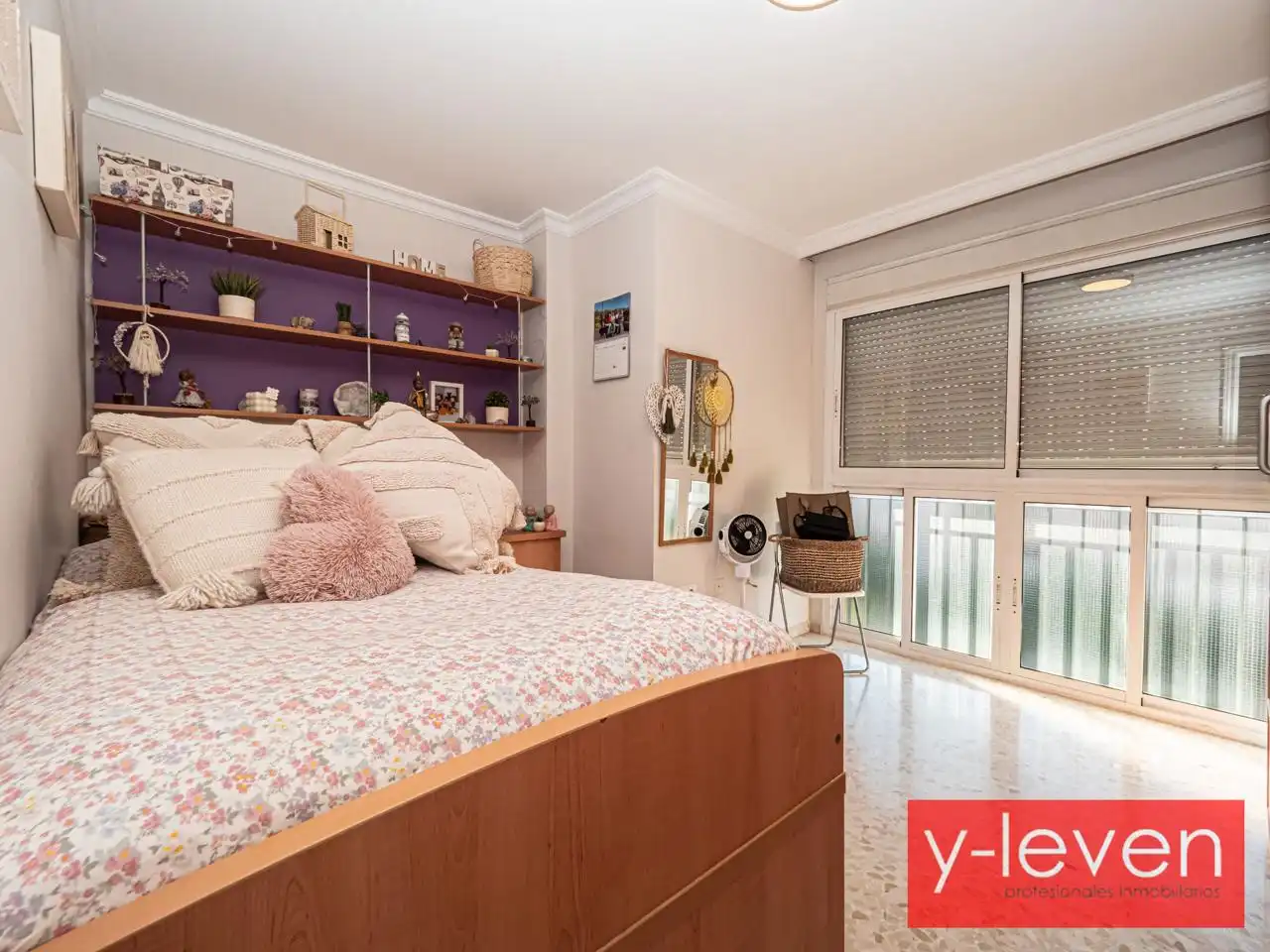 Bedroom of Flat for sale in Málaga  with Air Conditioner and Terrace