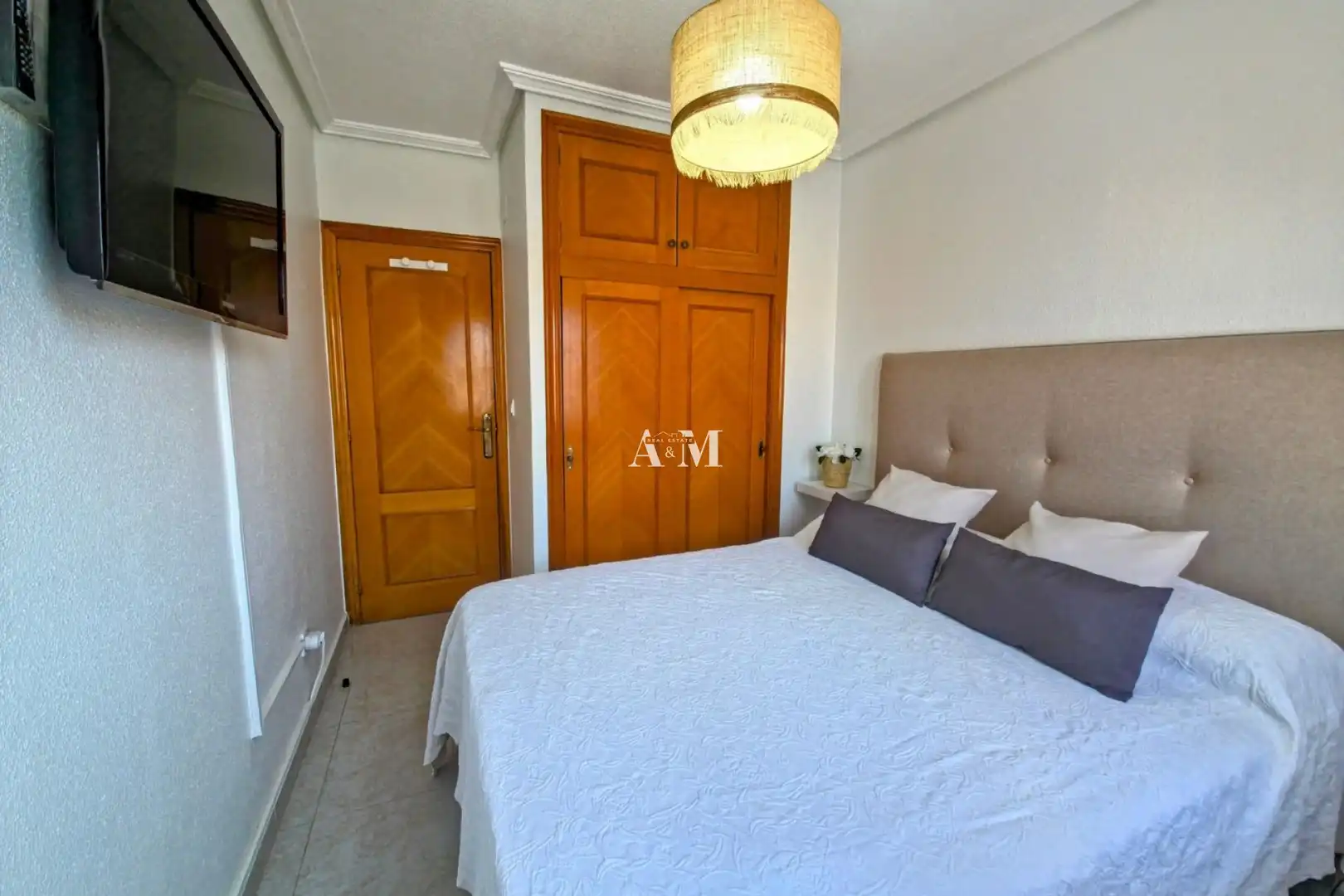 Bedroom of Flat for rent in Pilar de la Horadada  with Air Conditioner, Heating and Terrace