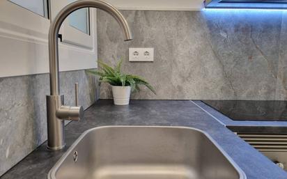 Kitchen of Flat for sale in  Barcelona Capital  with Air Conditioner, Terrace and Balcony