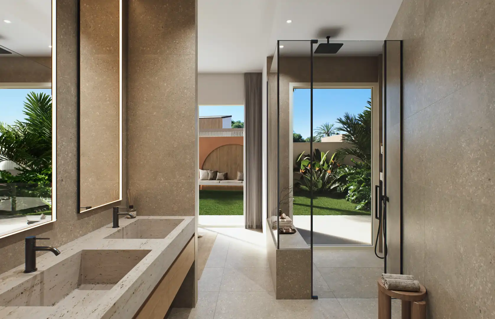 Baño de Casa o chalet en venta en Orihuela con Aire acondicionado, Jardín privado y Piscina