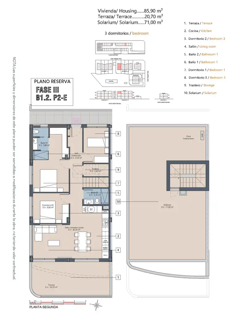 Penthouse mit Pool zum Verkauf in Las Lomas de Rame - Bahía Bella, imagen 3