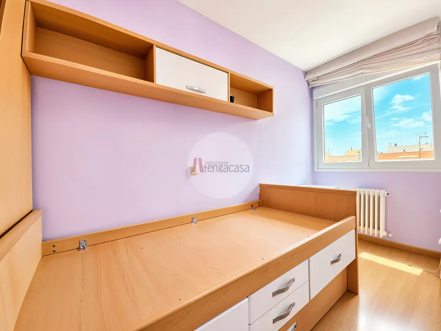 Habitación de Piso de alquiler en Madrid con Aire acondicionado, Calefacción y Parquet