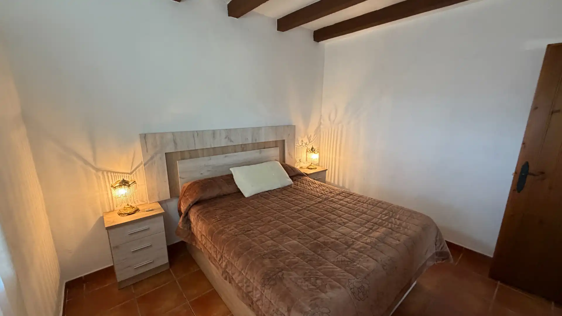 Schlafzimmer von Country house zum Verkauf in Torrox mit Terrasse, Möbliert und Waschmaschine