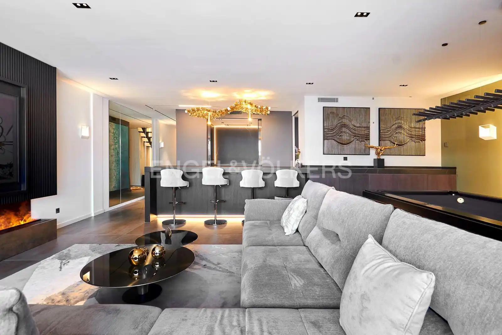 Living room of Attic for sale in Barcelona  with Air Conditioner, Heating and Terrace