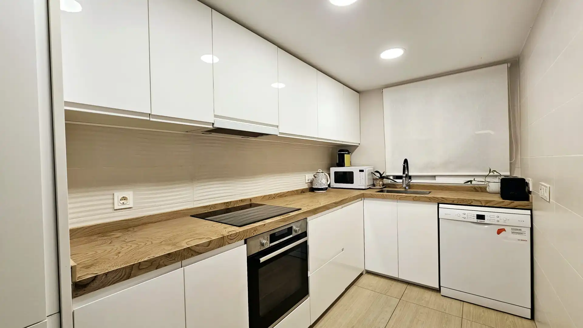 Cocina de Casa adosada en venta en Calpe / Calp con Aire acondicionado, Terraza y Amueblado