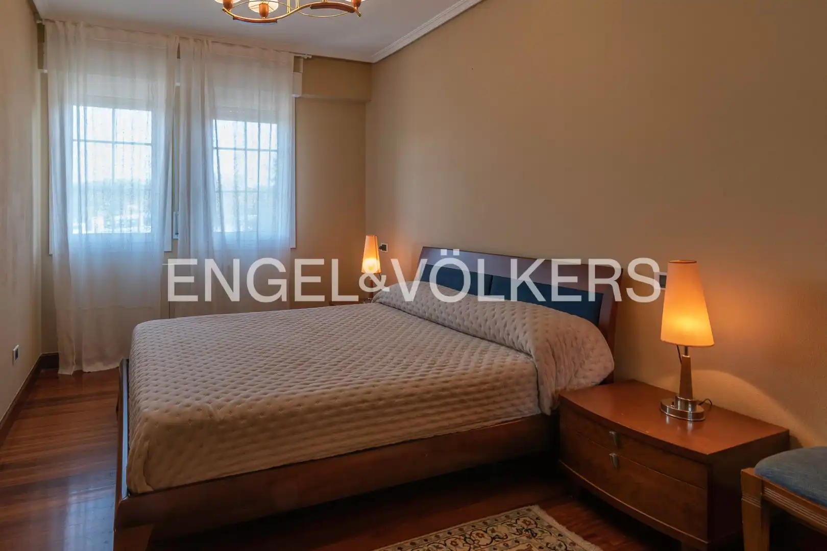 Schlafzimmer von Einfamilien-Reihenhaus zum Verkauf in Gamiz-Fika mit Heizung, Privatgarten und Terrasse
