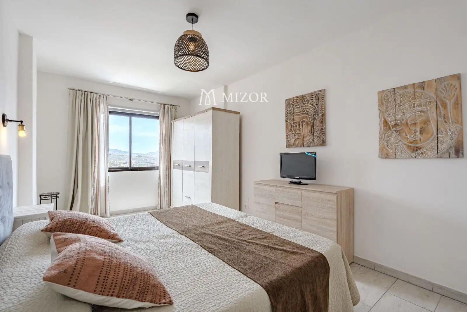 Bedroom of Flat for rent in Adeje  with Swimming Pool, Furnished and Community pool