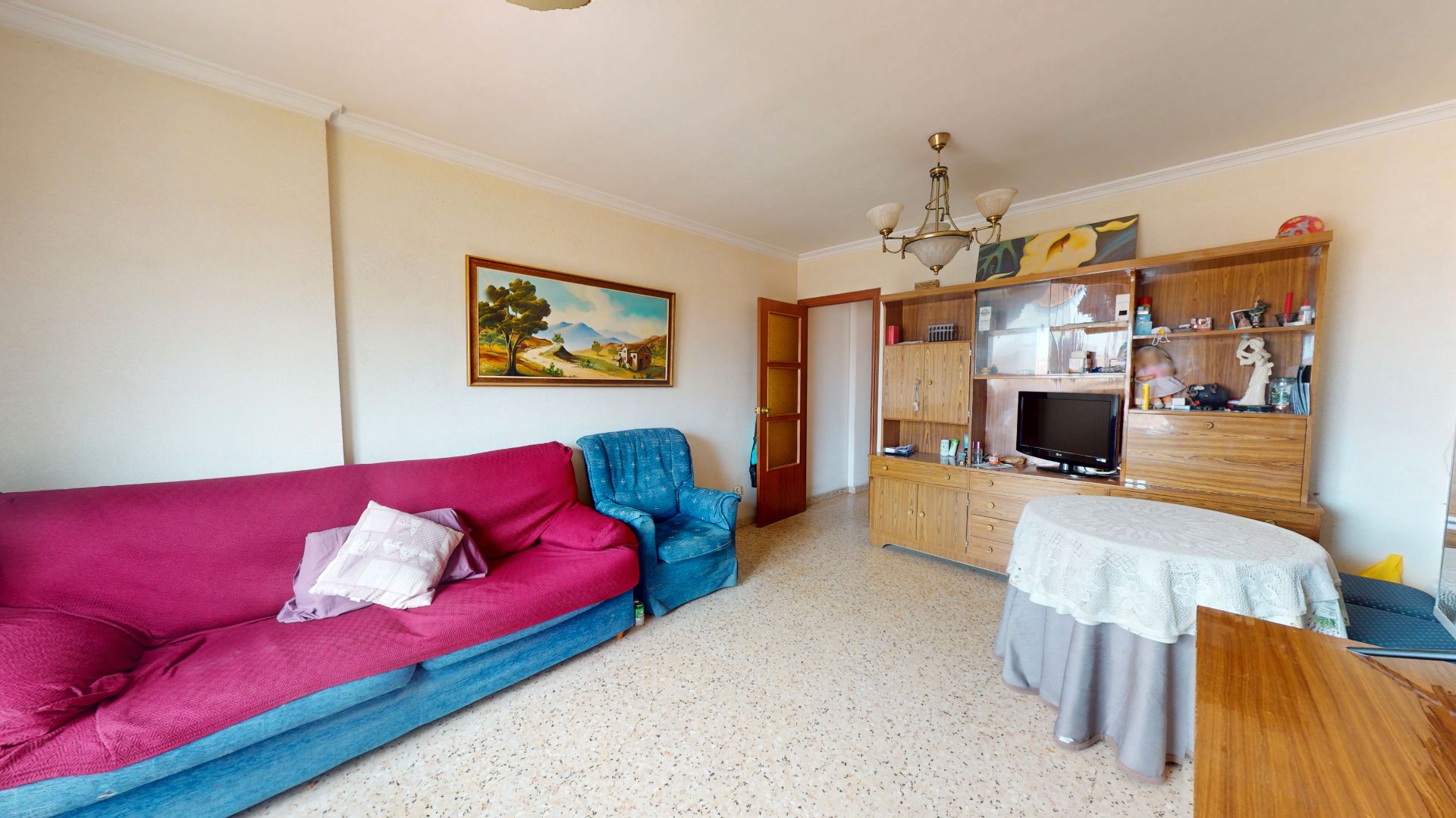 Living room of Flat for sale in Villena  with Balcony