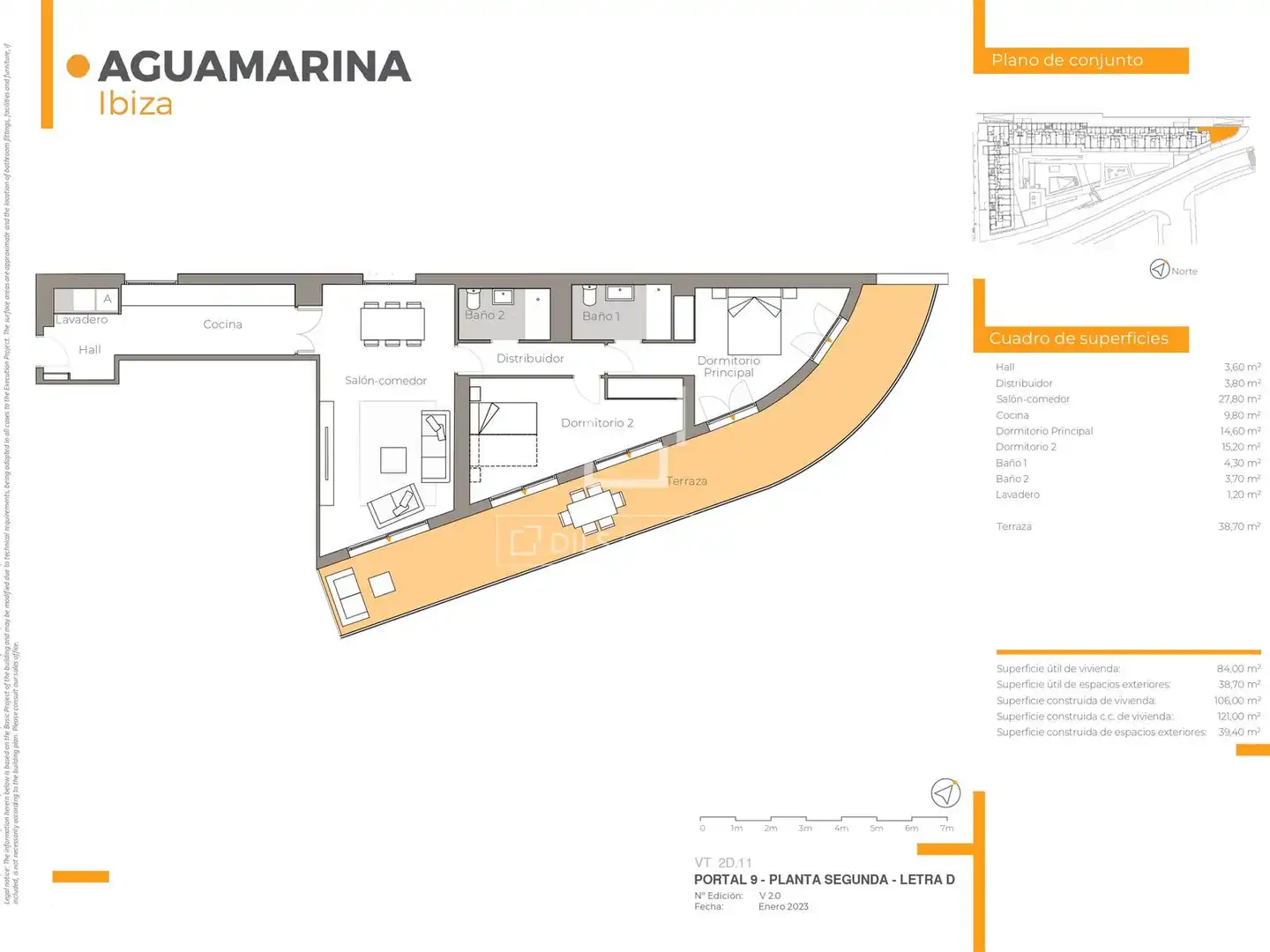 Piso en venta en Eivissa con Aire acondicionado, Terraza y Piscina