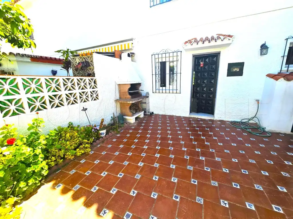 Terrassa de Casa adosada en venda en Benalmádena amb Terrassa i Moblat