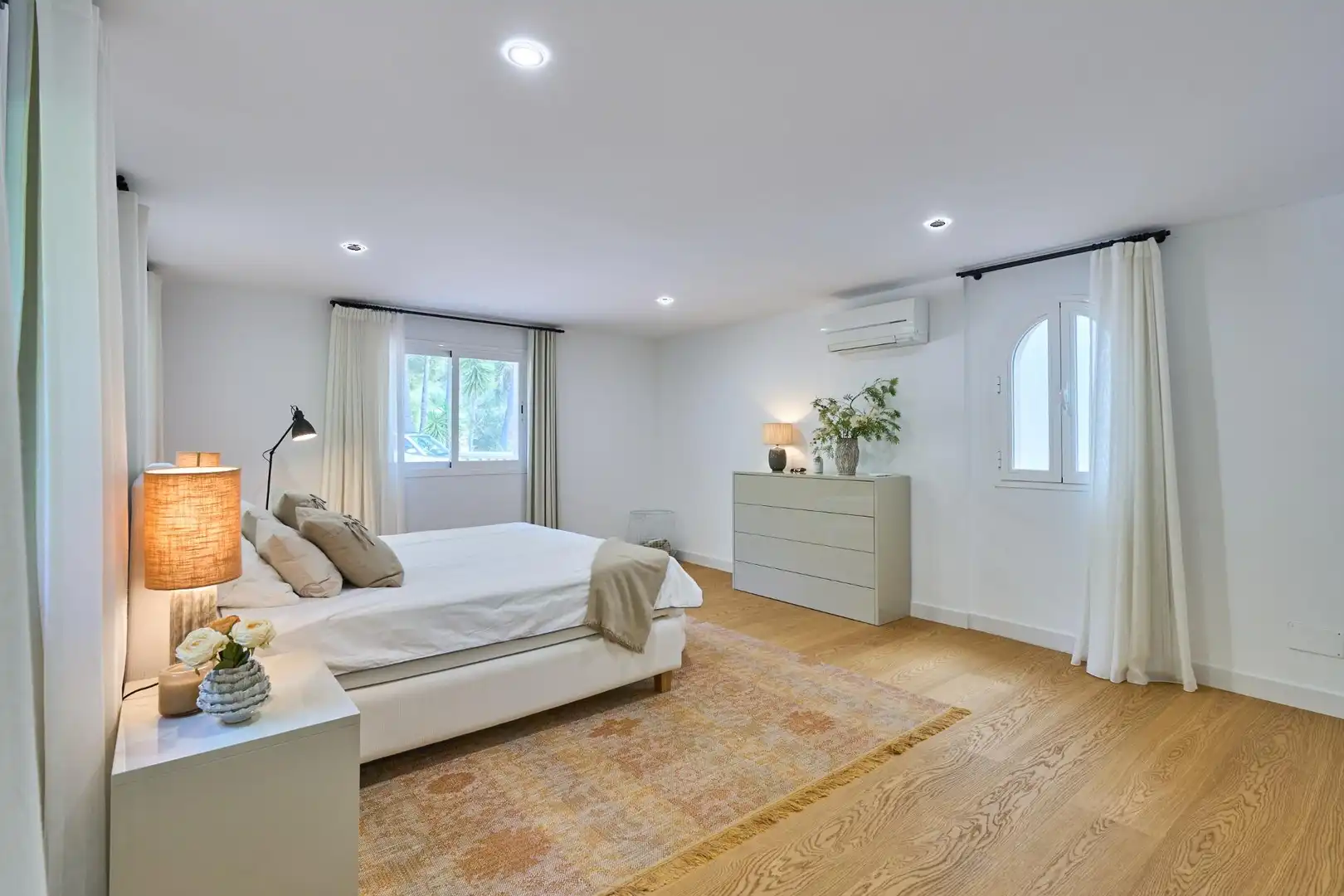Dormitori de Casa o xalet en venda en  Palma de Mallorca amb Aire condicionat, Jardí privat i Parquet