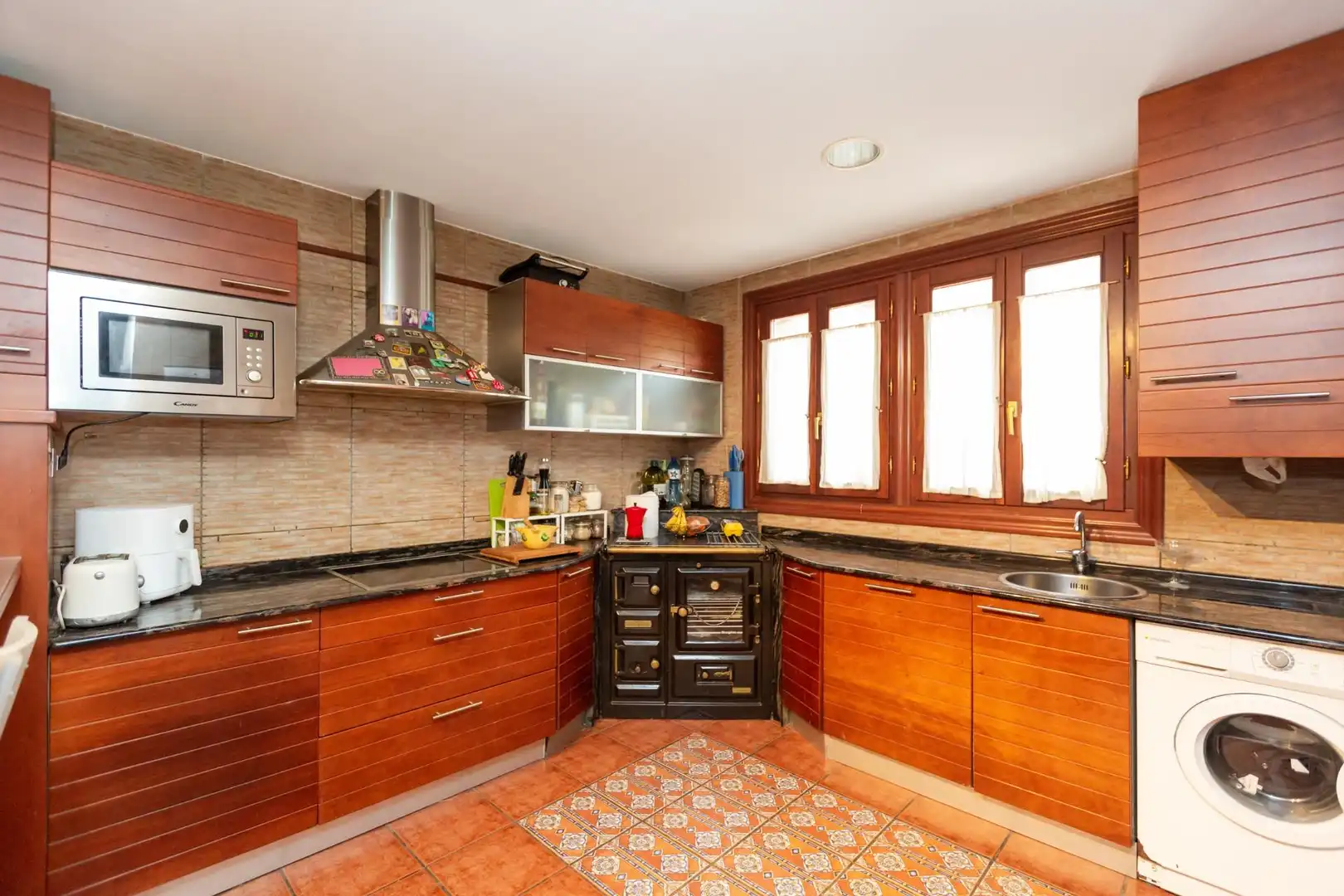 Cocina de Casa adosada en venta en Zeberio con Calefacción, Terraza y Trastero