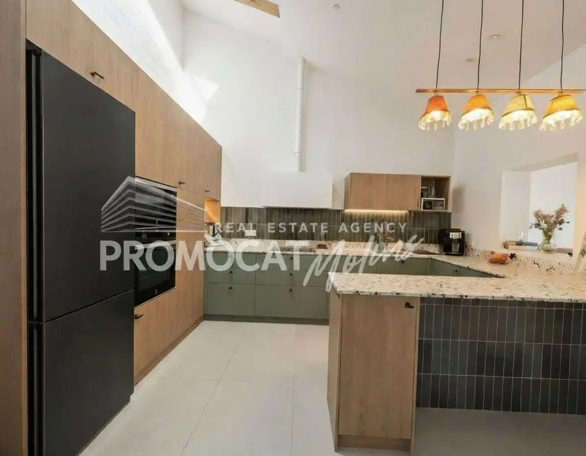Kitchen of Houses for sale in Molins de Rei  with Air Conditioner, Private garden and Terrace