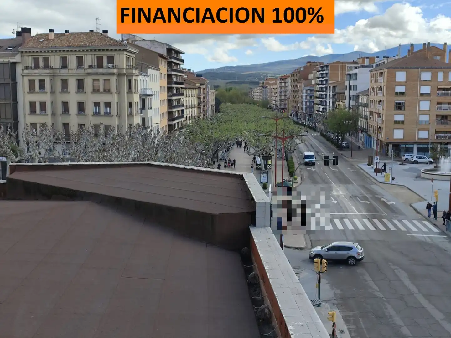 Vista exterior de Pis en venda en Calatayud amb Calefacció i Terrassa