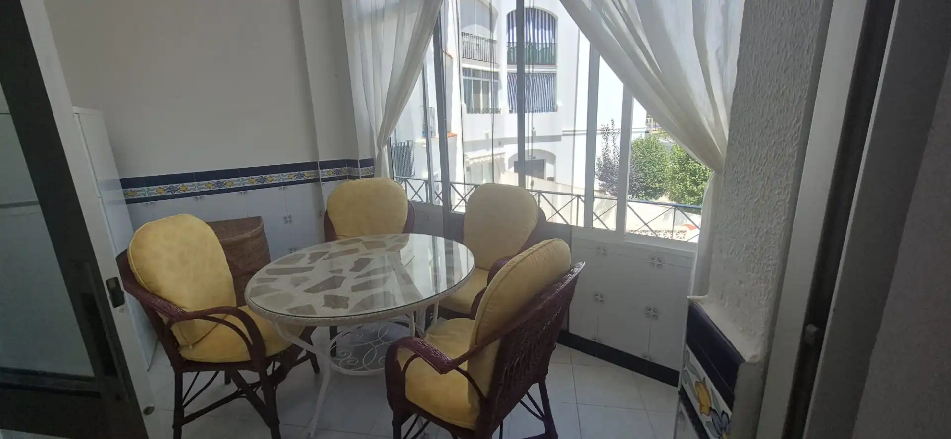 Terrassa de Apartament en venda en El Portil amb Terrassa, Moblat i Piscina comunitària