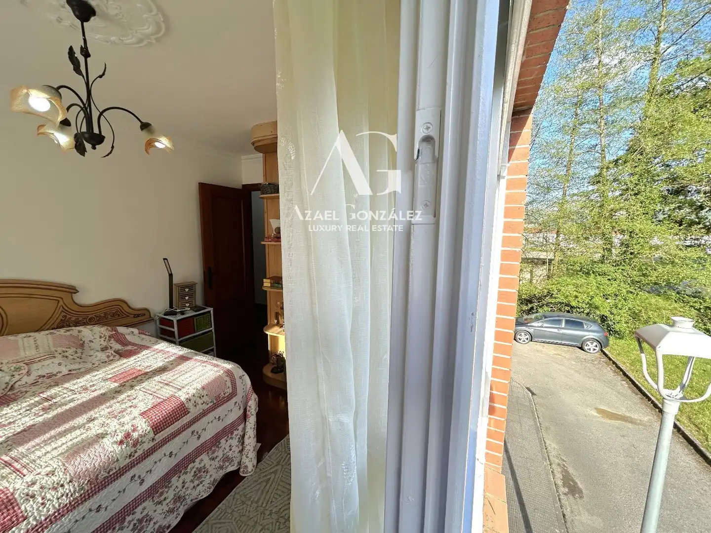 Schlafzimmer von Wohnung zum Verkauf in Población de Campos mit Heizung und Möbliert