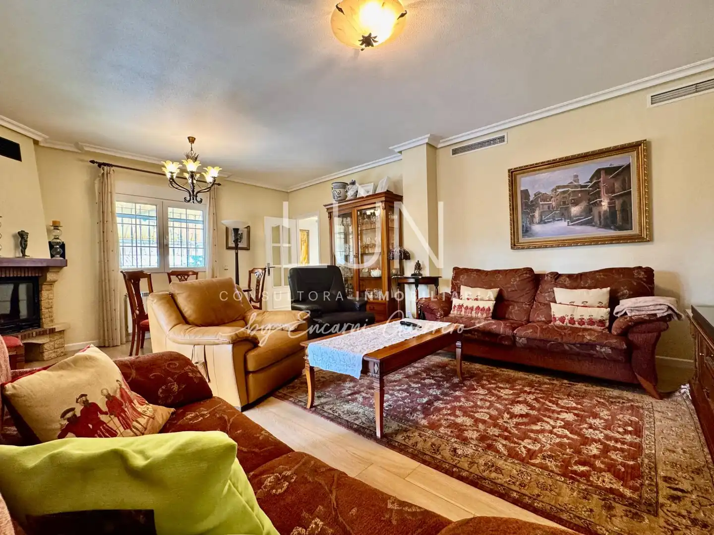 Sala de estar de Casa o chalet en venta en Molina de Segura con Aire acondicionado, Calefacción y Jardín privado