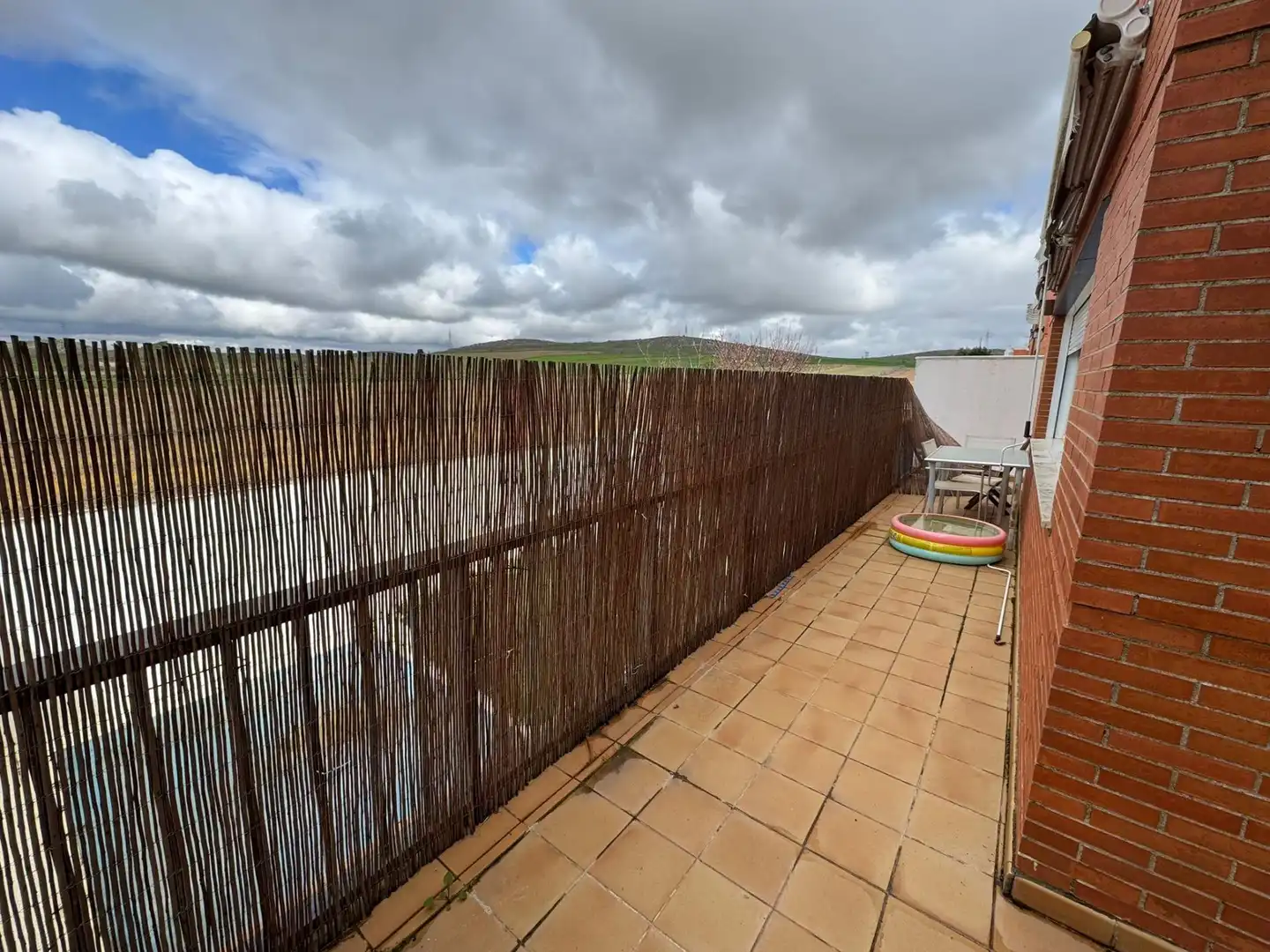 Terraza de Casa adosada en venta en Poblete con Aire acondicionado, Calefacción y Jardín privado