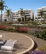 Jardín de Apartamento en venta en Dénia con Aire acondicionado y Domótica