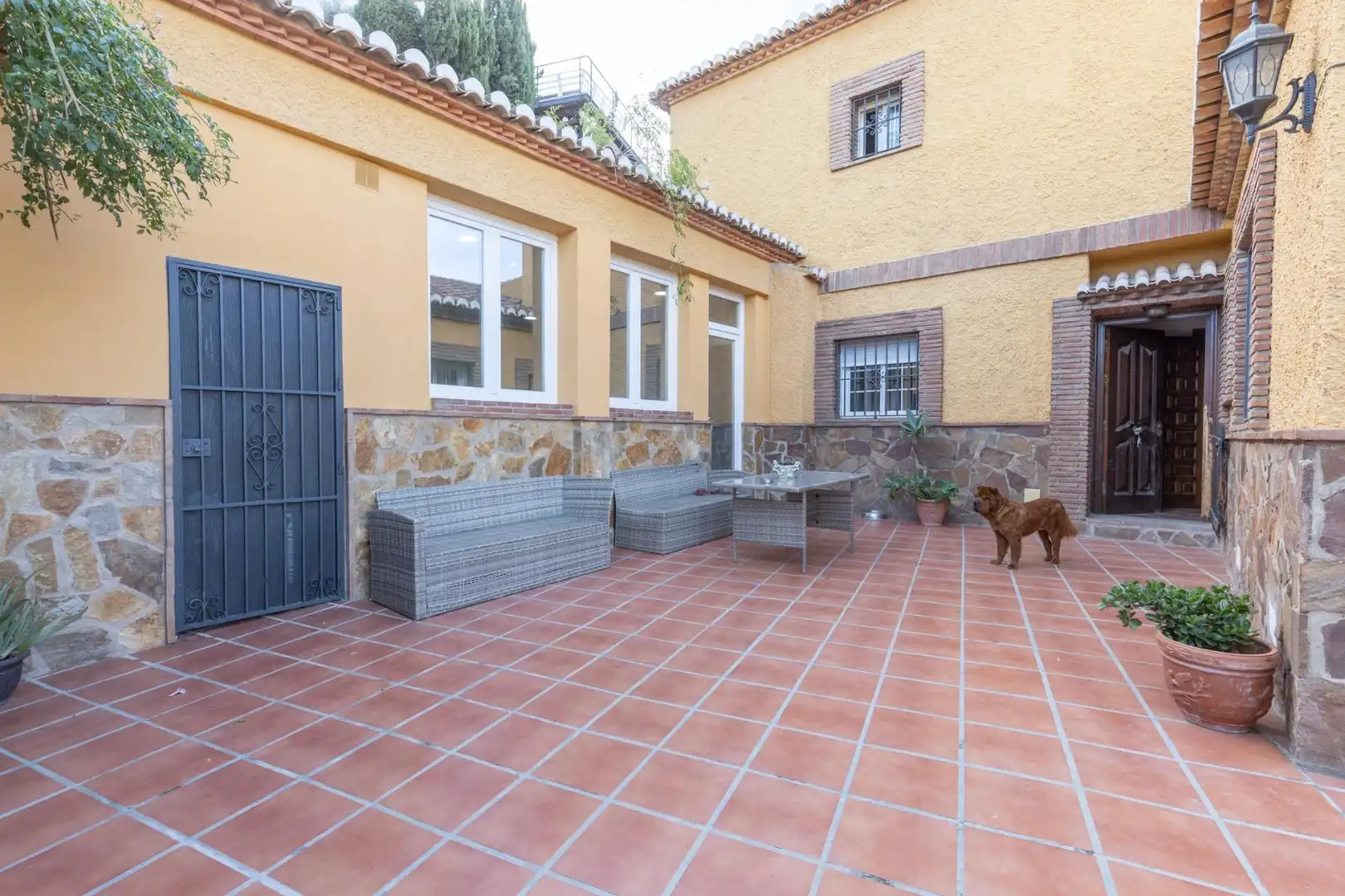 Terraza de Casa o chalet en venta en Madrid con Aire acondicionado, Calefacción y Jardín privado