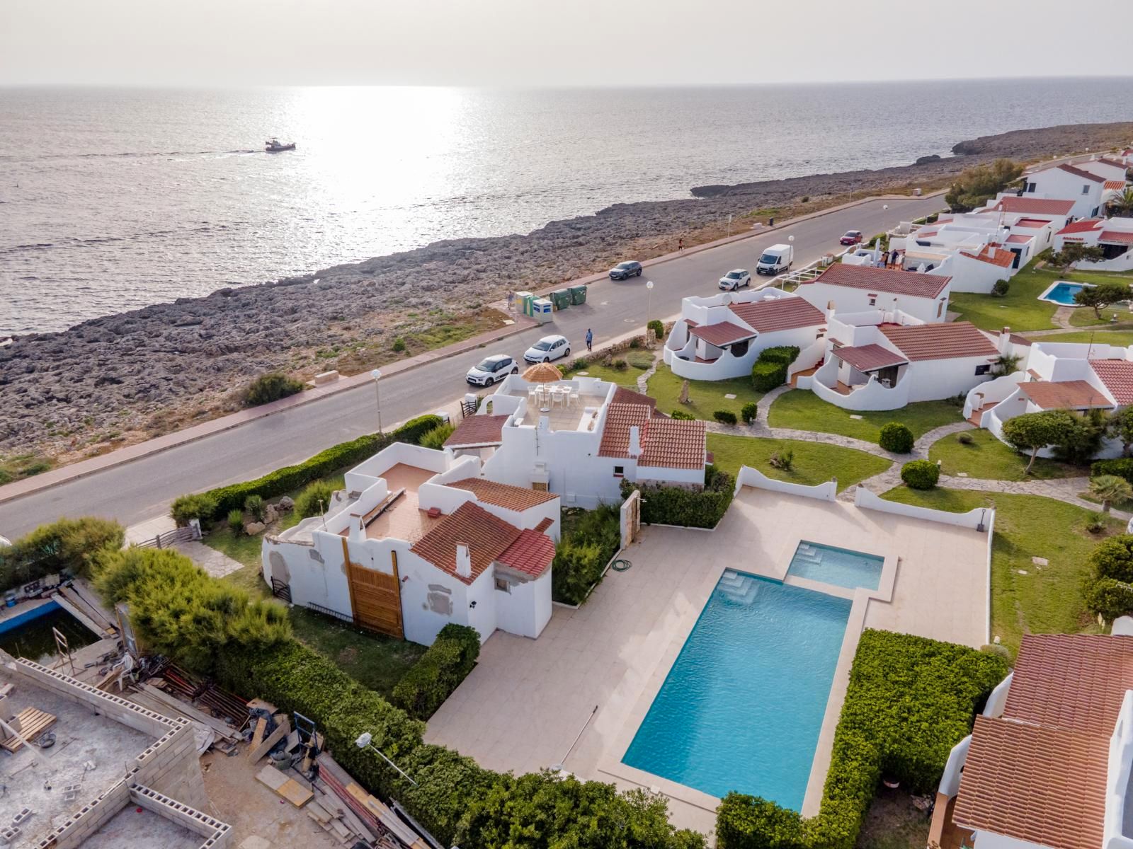 Exterior view of House or chalet for sale in Ciutadella de Menorca  with Air Conditioner, Heating and Private garden