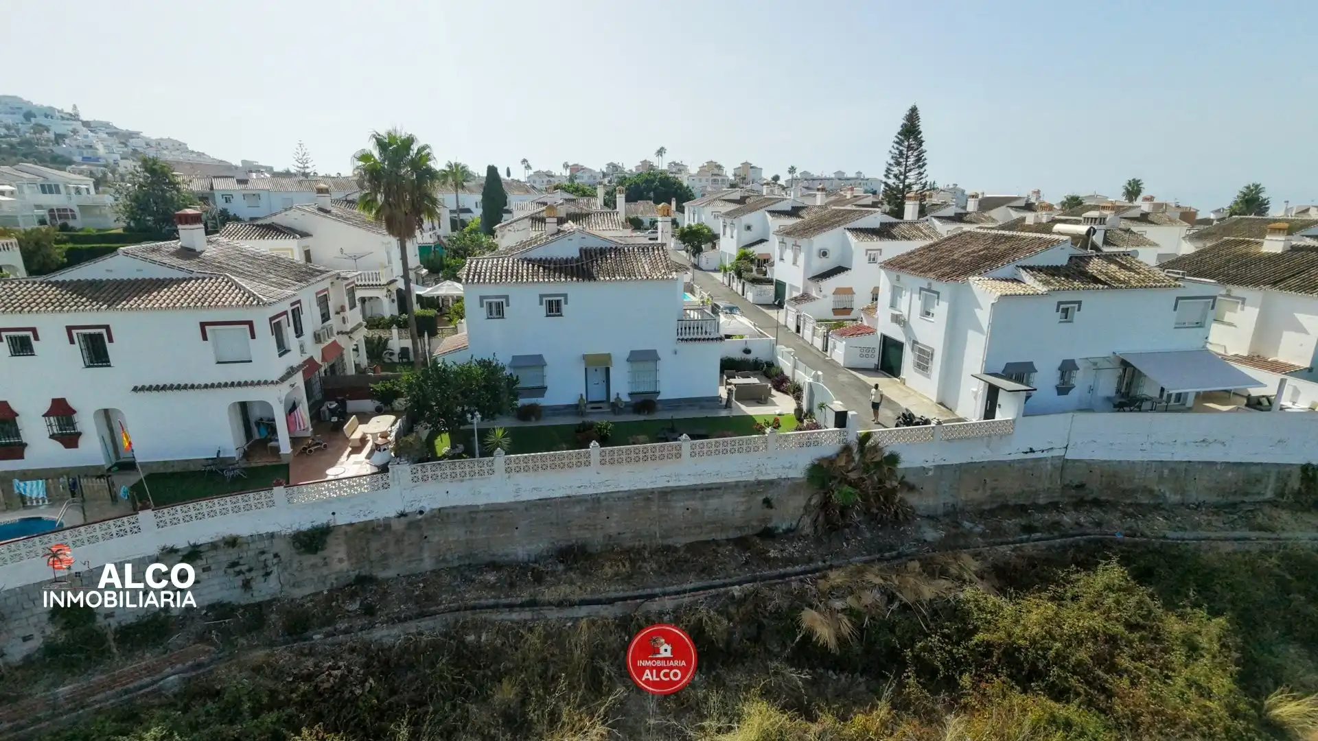 Exterior view of Houses for sale in Torrox  with Terrace, Swimming Pool and Balcony