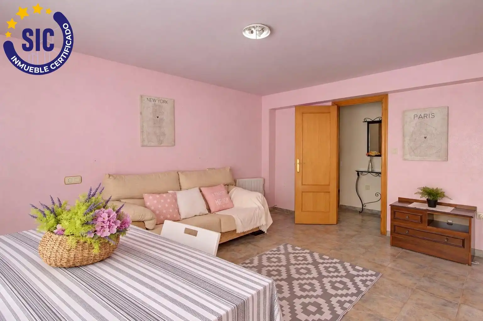 Sala de estar de Piso en venta en Almenara con Calefacción