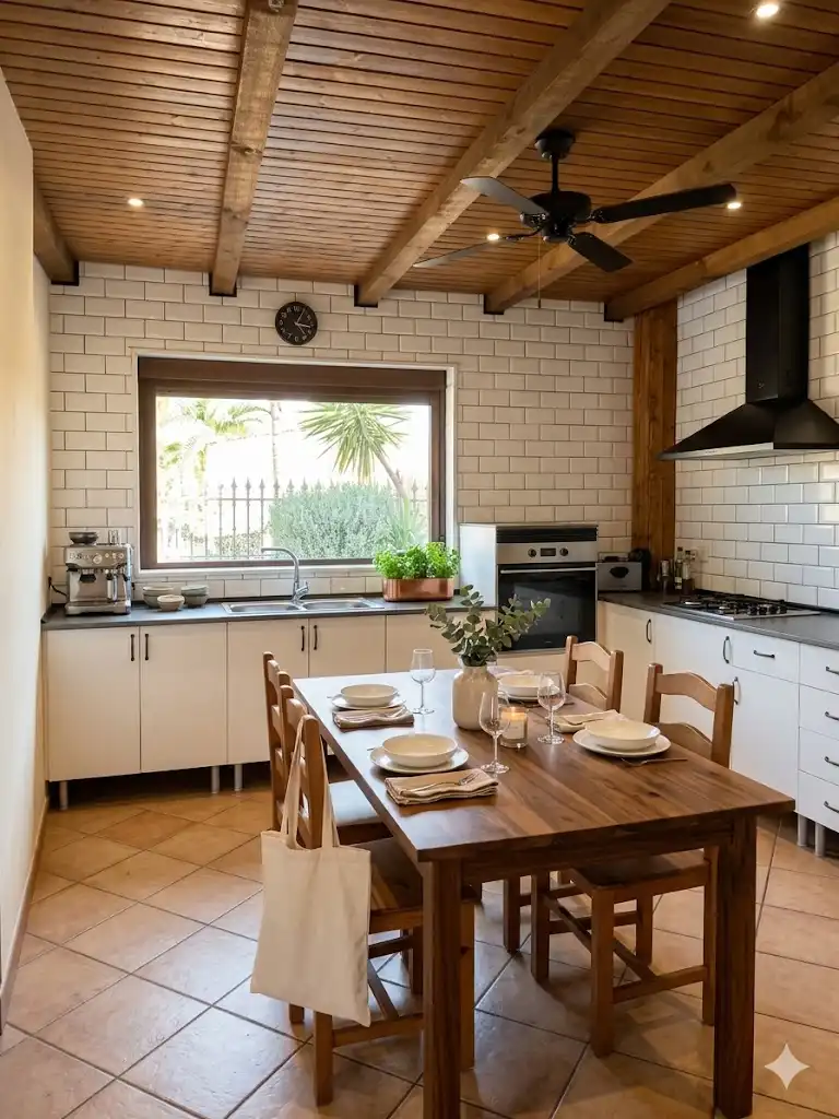 Cocina de Casa o chalet en venta en Torredonjimeno con Aire acondicionado, Calefacción y Jardín privado