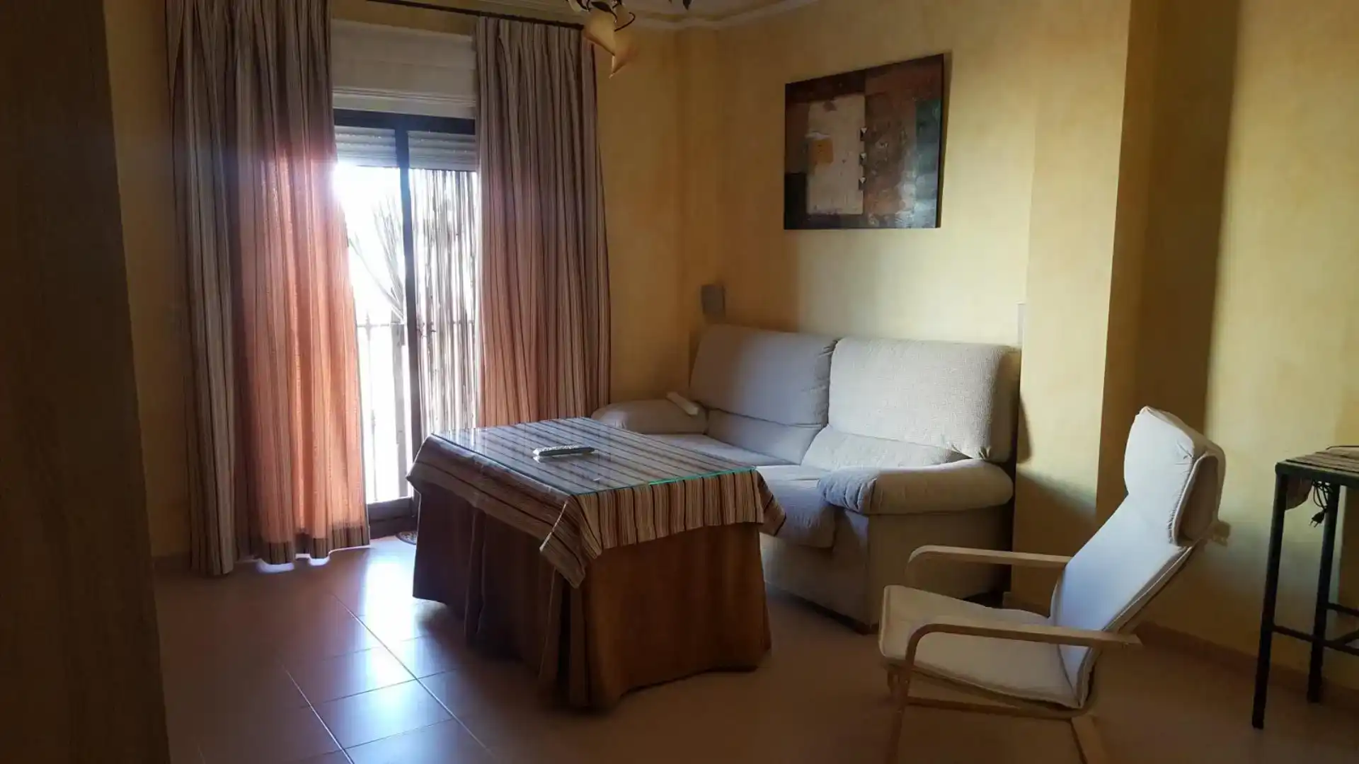 Sala de estar de Piso en venta en Azuaga con Aire acondicionado, Trastero y Amueblado