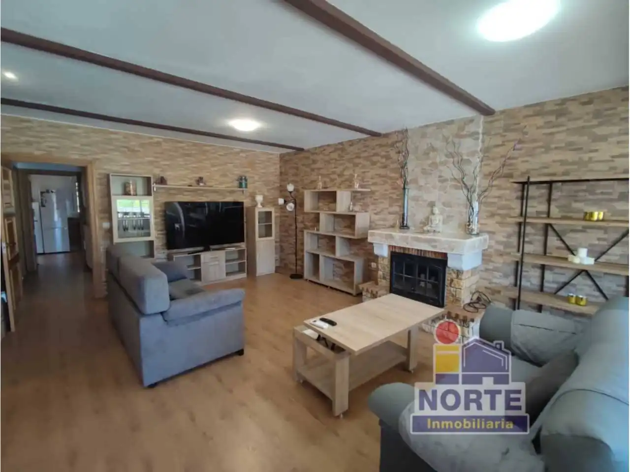 Sala de estar de Casa adosada en venta en Cocentaina con Aire acondicionado, Terraza y Piscina