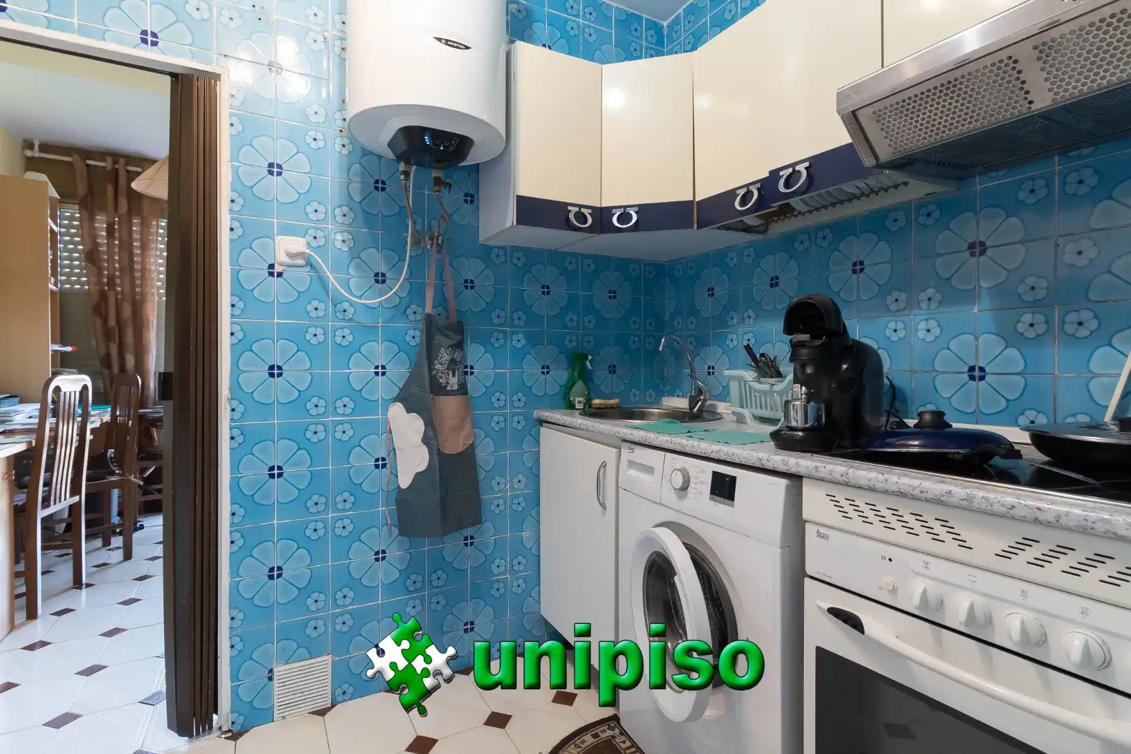 Kitchen of Flat for sale in Getafe  with Air Conditioner, Heating and Terrace