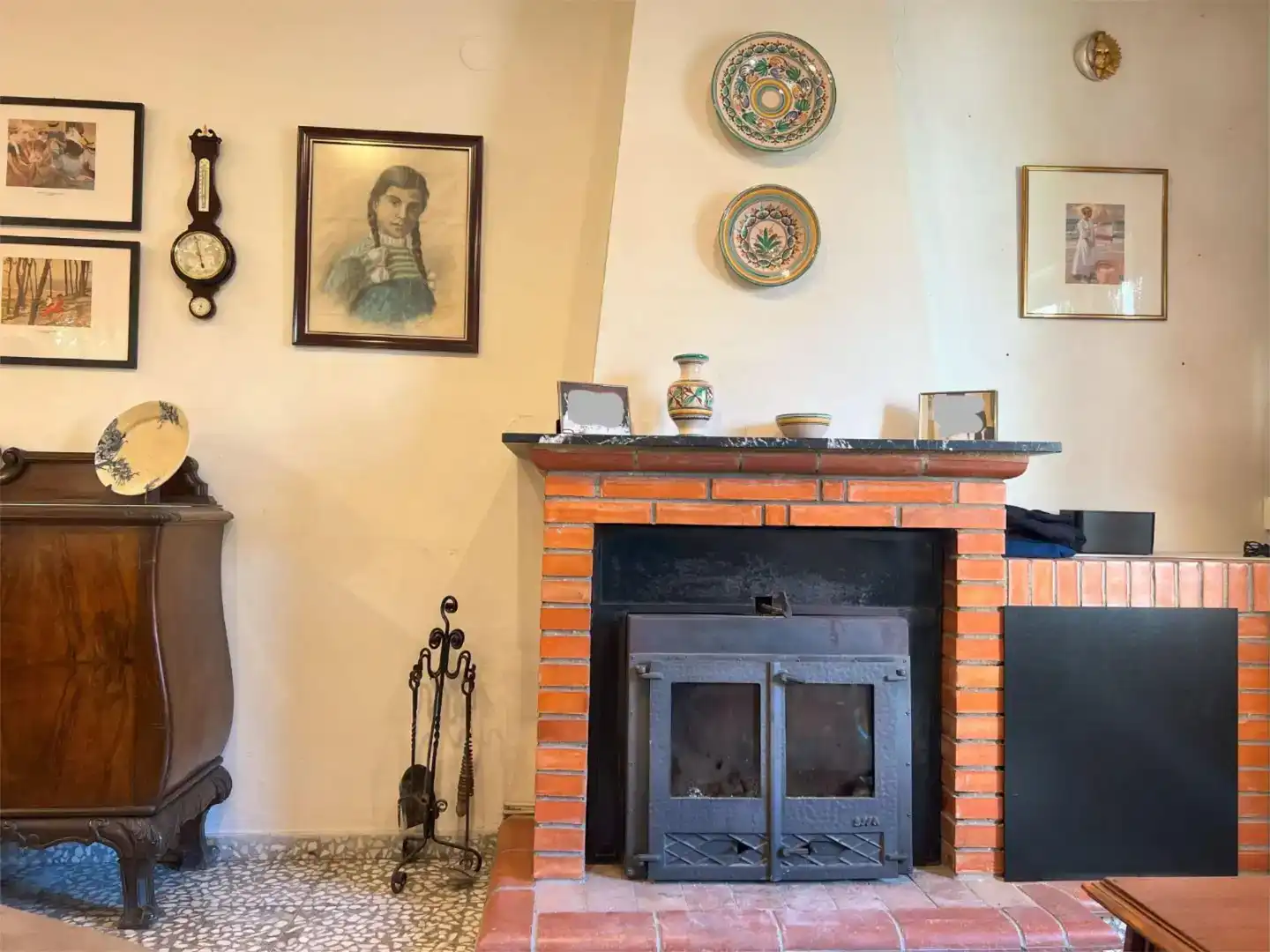 Living room of Flat for sale in Camporrobles  with Private garden, Storage room and Furnished