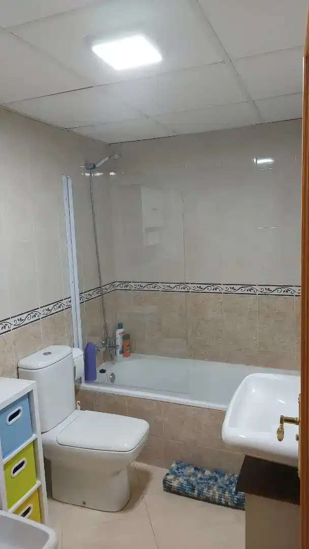 Badezimmer von Wohnungen zum Verkauf in Turre mit Klimaanlage