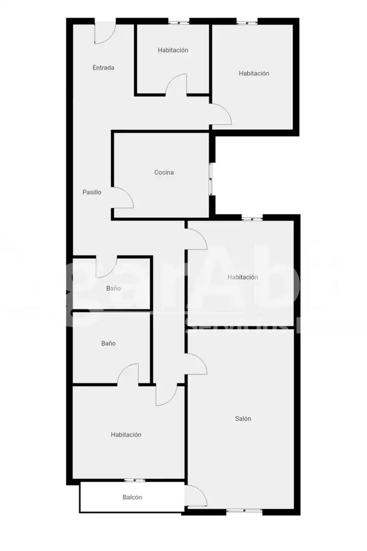 Flat for sale in Gandia  with Terrace and Balcony