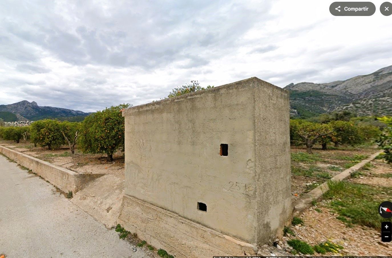 Exterior view of Land for sale in Orba