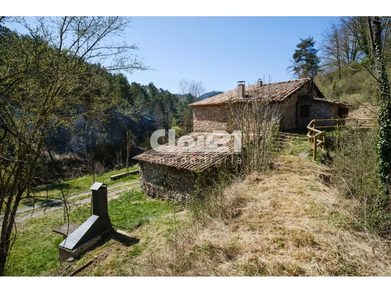 Vista exterior de Casa o chalet en venta en Borredà con Jardín privado