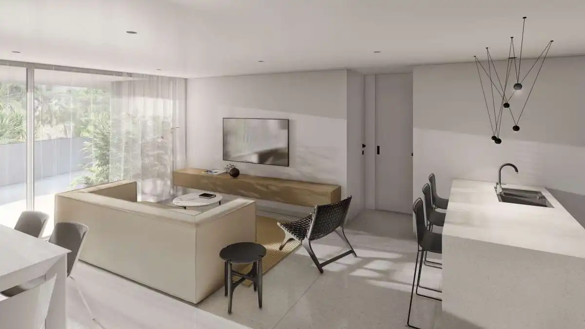 Sala de estar de Ático en venta en Guardamar del Segura con Piscina comunitaria