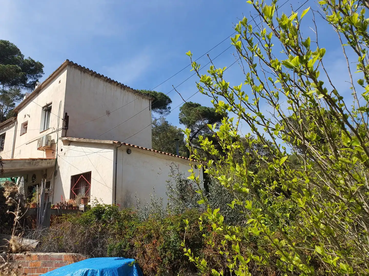 Vista exterior de Casa o xalet en venda en Sant Cugat del Vallès amb Calefacció, Jardí privat i Terrassa