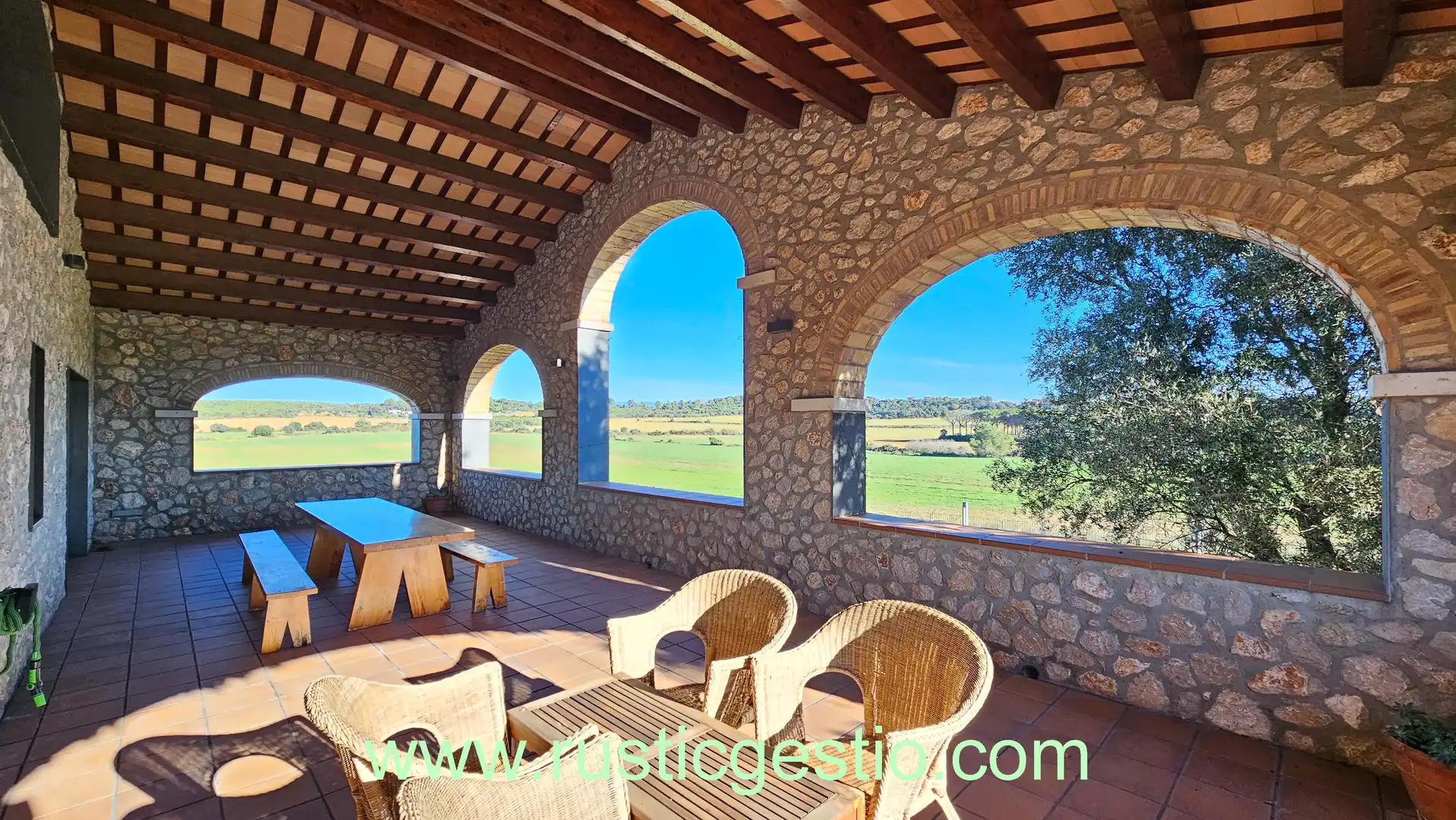 Terrace of Country homes for sale in Terrades  with Air Conditioner, Heating and Private garden