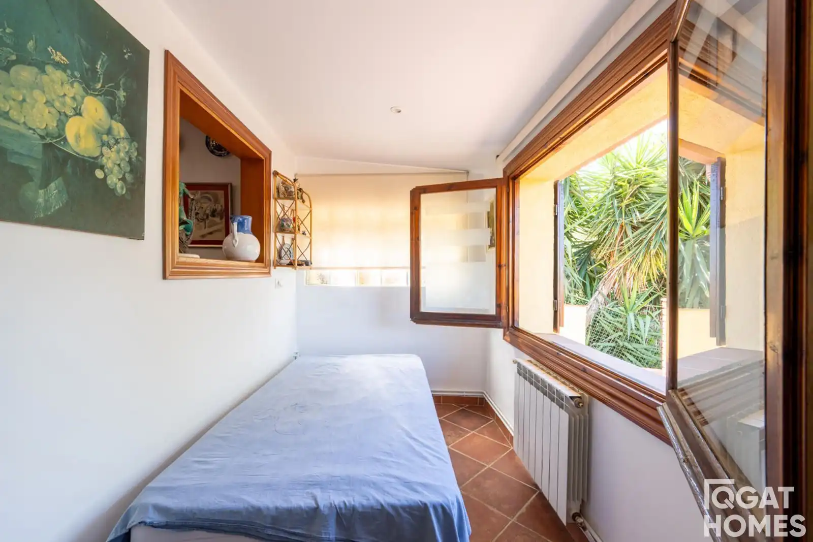 Balcony of Houses for sale in Sant Cugat del Vallès  with Air Conditioner, Heating and Terrace