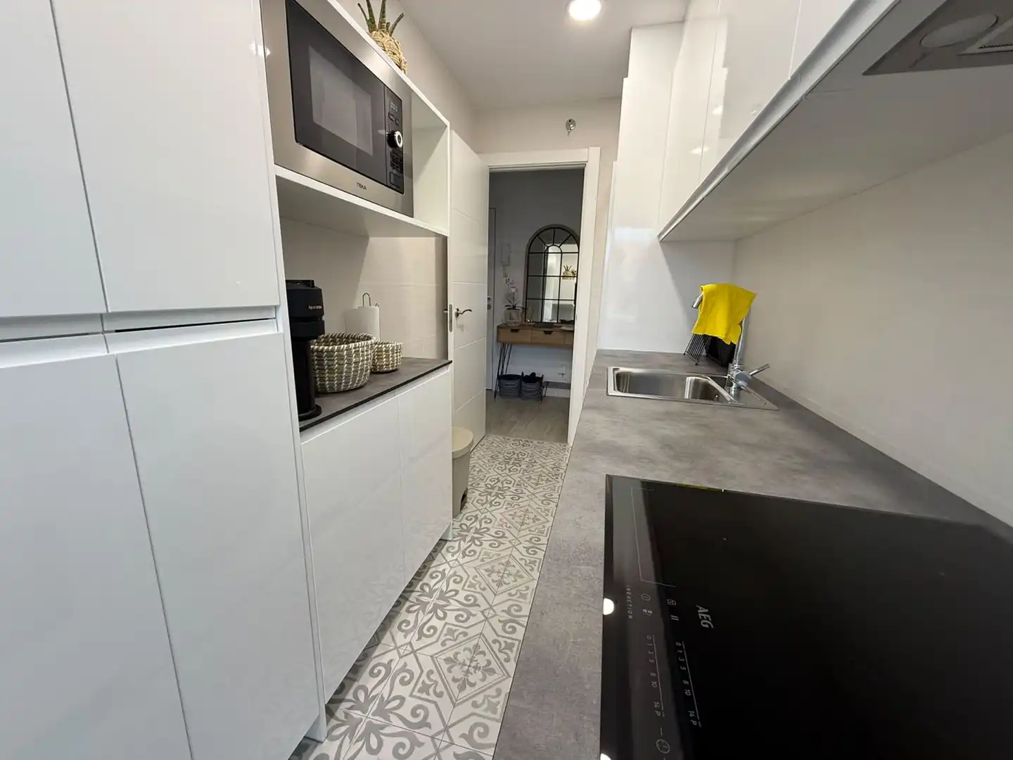 Kitchen of Duplexes for sale in Noja  with Heating, Parquet flooring and Terrace