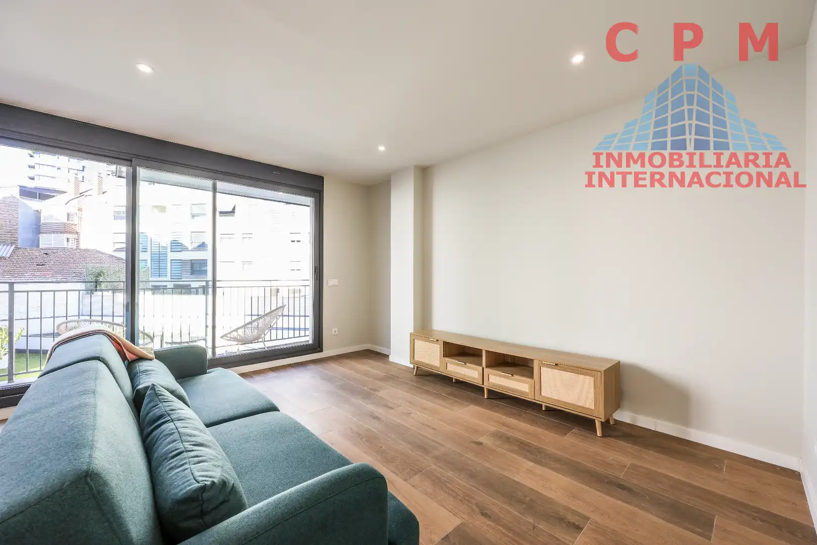 Sala de estar de Piso de alquiler en Madrid con Aire acondicionado, Calefacción y Parquet