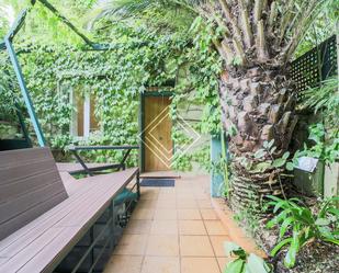 Terrace of Single-family semi-detached for sale in  Madrid Capital  with Air Conditioner, Heating and Private garden