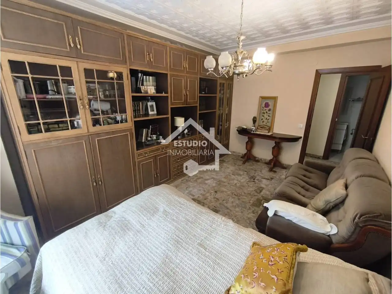 Schlafzimmer von Wohnung zum Verkauf in Navarrete mit Heizung, Terrasse und Abstellraum
