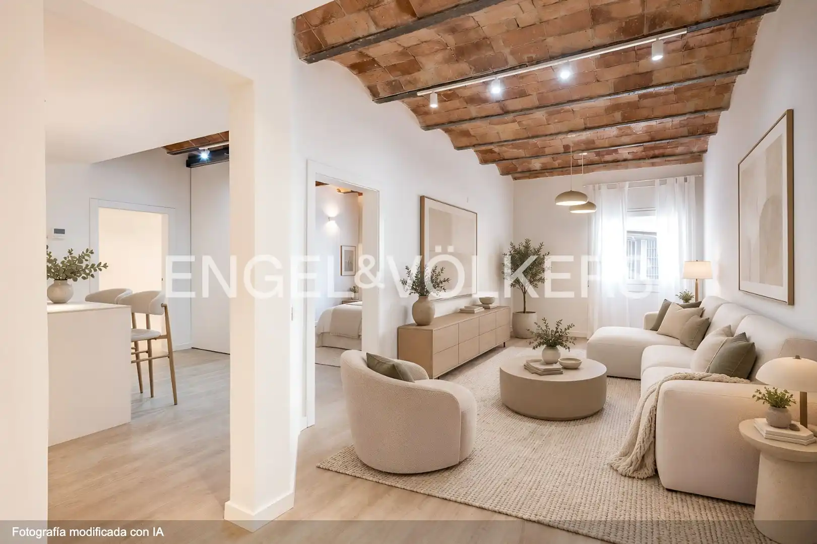 Sala d'estar de Pis en venda en Gràcia