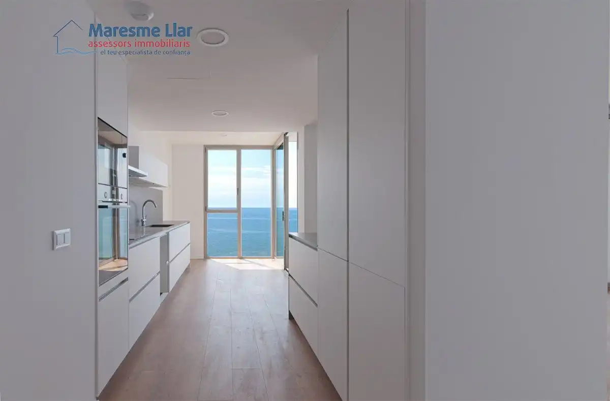 Cocina de Piso en venta en Mataró con Calefacción, Parquet y Terraza