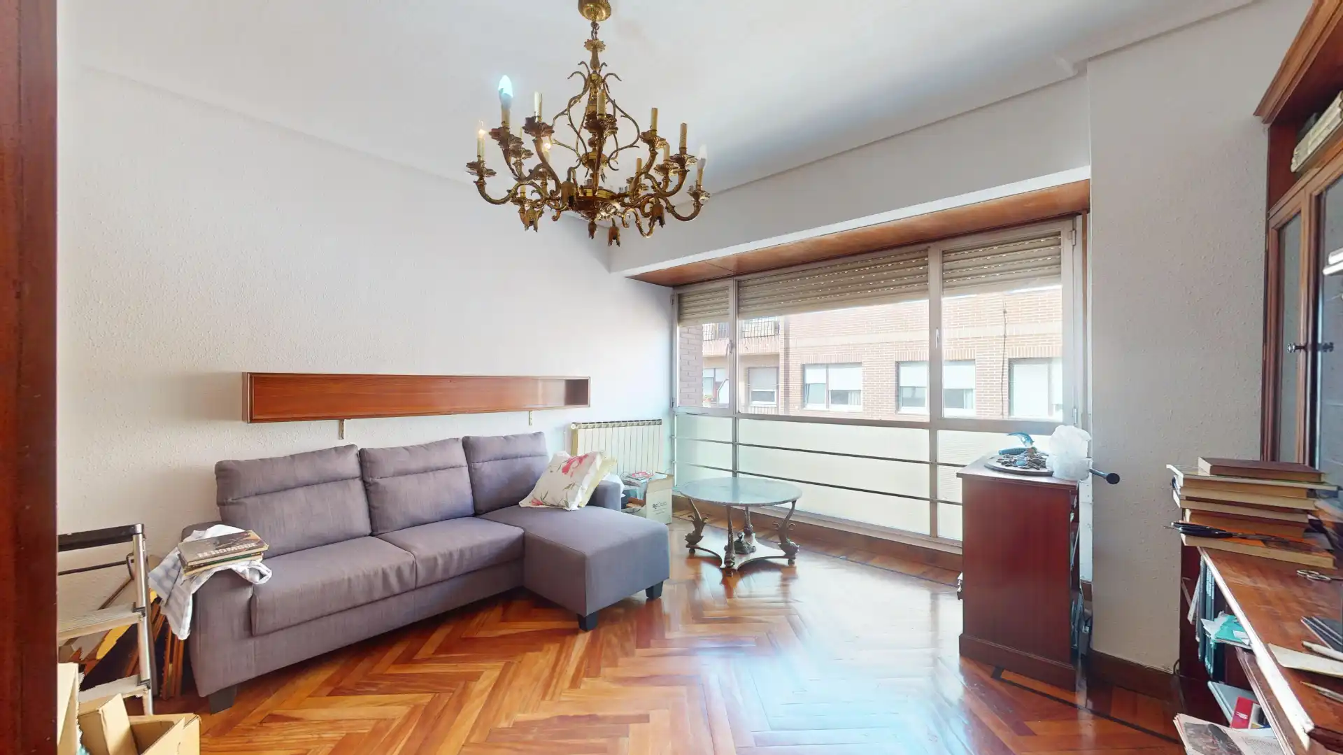 Living room of Flat for sale in Barakaldo   with Terrace, Washing machine and Balcony