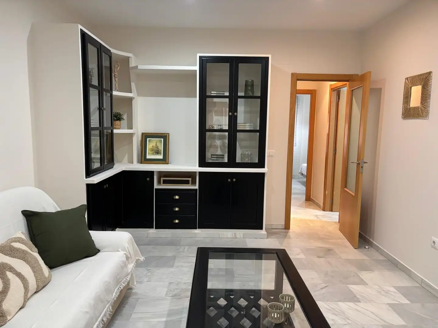 Sala d'estar de Apartament en venda en Barbate amb Jardí privat, Traster i Moblat
