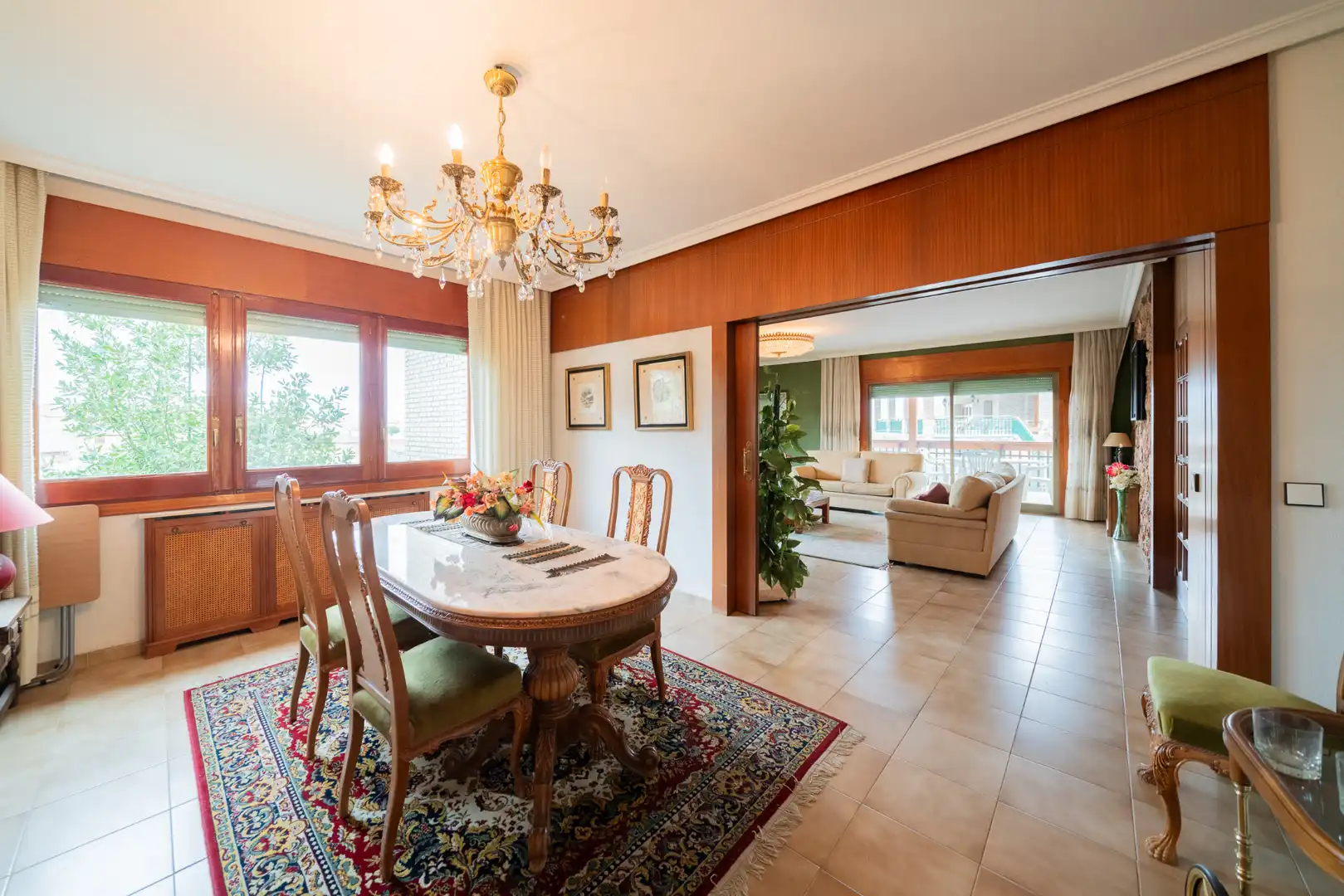 Comedor de Casa o chalet en venta en El Molar (Madrid) con Calefacción, Jardín privado y Terraza