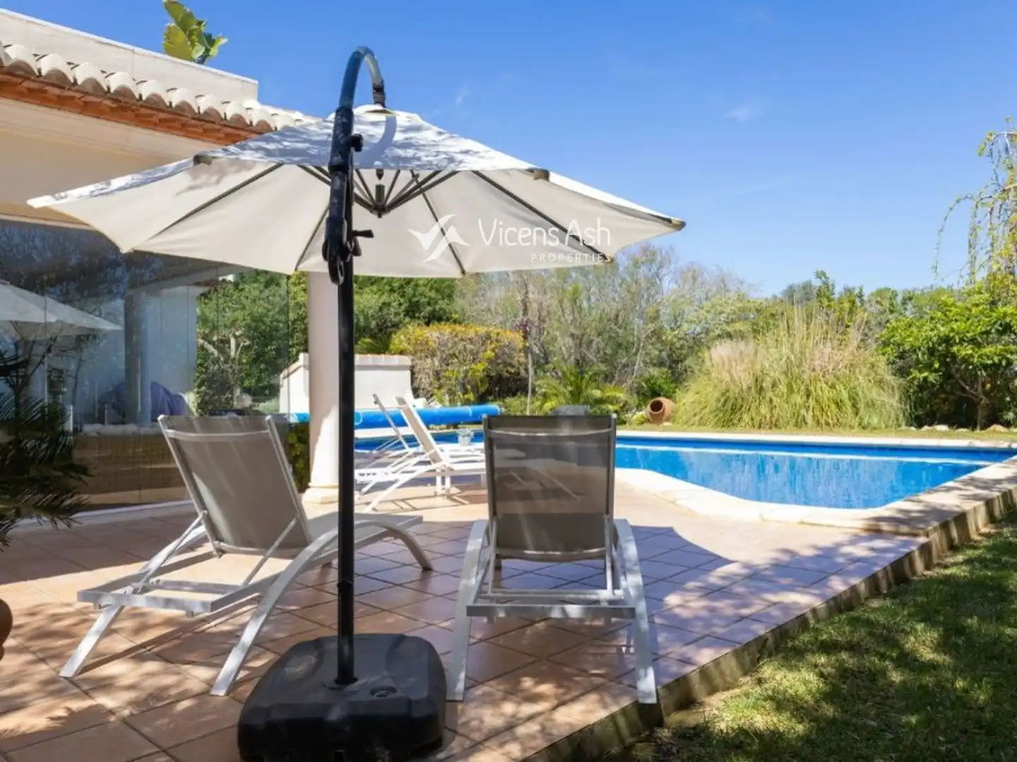 Terrace of Houses for sale in Jávea / Xàbia  with Air Conditioner, Terrace and Swimming Pool